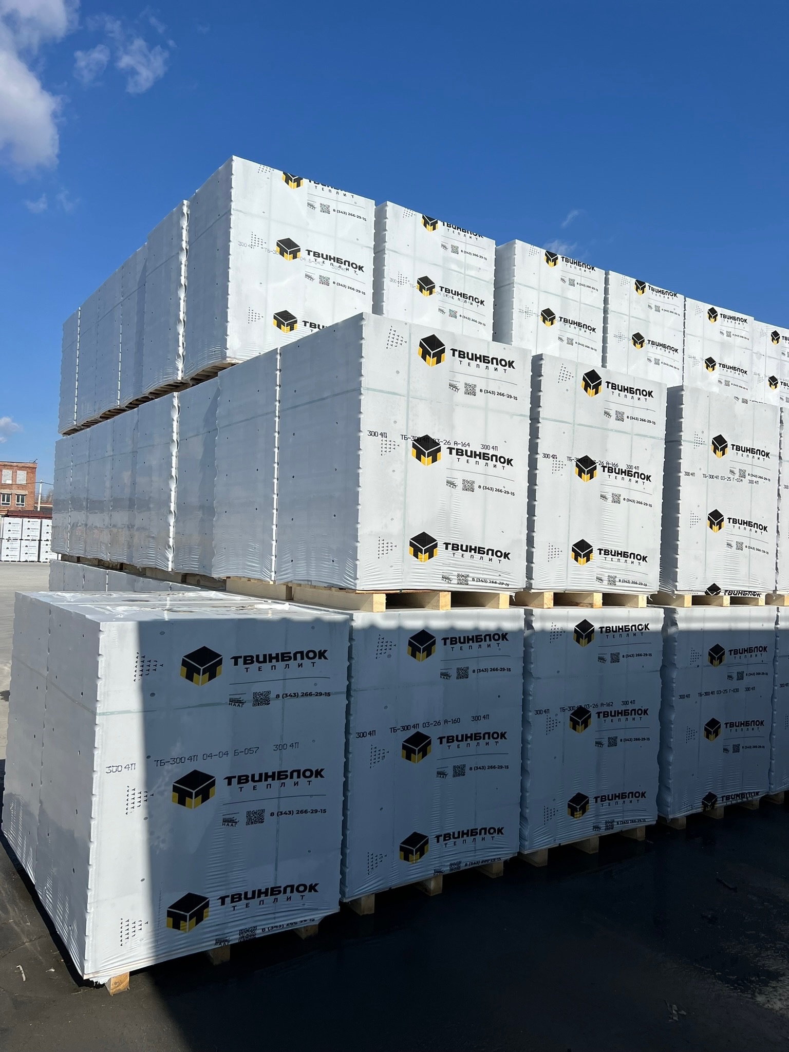 Газобетон ТВИНБЛОК D500 В2.5 625х200х250